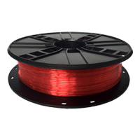 Ampertec 3D-Filament PETG rot 1.75mm 500g Spule