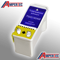 Ampertec Tinte ersetzt Epson C13T04014010