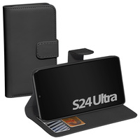 PEDEA Bookstyle für Samsung Galaxy S24 Ultra 5G, schwarz