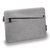 PEDEA Tablet Tasche 10,1-11 Zoll (25,6-27,96 cm) FASHION Schutz Hülle mit Zubehörfach, grau/schwarz