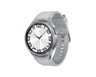 Samsung Galaxy Watch6 Classic SM-R960NZSADBT okosóra vagy sportóra 3,81 cm (1.5") OLED 47 mm Digitális 480 x 480 pixelek Érintőképernyő Ezüst Wi-Fi GPS (műhold)