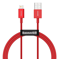 Baseus CALYS-A09 Lightning-Kabel 1 m Rot
