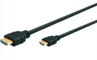 Tecline 39902702 HDMI-Kabel 2 m HDMI Typ A (Standard) HDMI Type C (Mini) Schwarz