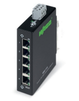 Wago 852-111 Netzwerk-Switch Fast Ethernet (10/100) Schwarz