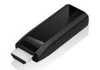ICY BOX IB-AC522 HDMI M VGA, 3.5mm Fekete
