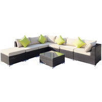 Outsunny 01-0713 outdoor furniture set Brown