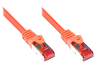 Alcasa 20m Cat6 S/FTP Netzwerkkabel Orange S/FTP (S-STP)