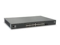 LevelOne GTL-2891 łącza sieciowe Zarządzany L3 Gigabit Ethernet (10/100/1000) Szary