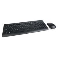 Lenovo 4X30M39458 teclado RF inalámbrico Inglés de EE. UU. Negro