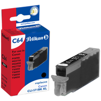 Pelikan C64 inktcartridge Zwart