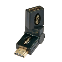 Lindy 41096 Kabeladapter HDMI M HDMI FM Schwarz