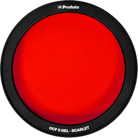 Profoto 101047 Fotobeleuchtungsfilter Schwarz, Rot