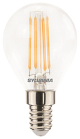 Sylvania ToLEDo Retro Ball LED-Lampe Warmweiß 2700 K 4,5 W E14 F