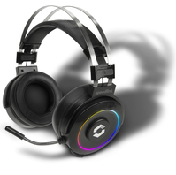 SPEEDLINK ORIOS RGB 7.1 Auriculares Alámbrico Diadema Juego USB tipo A Negro