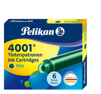 Pelikan 300087 recharge pour stylos Vert 6 pièce(s)