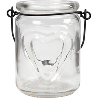 Creativ Company 558490 Kerzenständer Glas Transparent