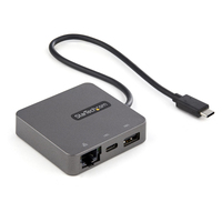 StarTech.com USB-C Multiport Adapter - USB 3.1 Gen 2 Type-C Aluminium Mini Dock - USB-C naar 4K HDMI of 1080p VGA Video - 10Gbps USB-A & USB-C Hub met GbE - Compatibel met Thund...