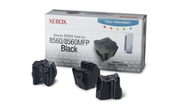 Tektronix Genuine Xerox Solid Ink(3 Sticks), Black naklejka z tuszem 3 szt. 3400 stron(y)