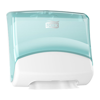 Tork 654000 paper towel dispenser Sheet paper towel dispenser Turquoise, White