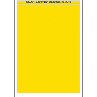 Brady ELAT-28-747-YL printer label Yellow Self-adhesive printer label