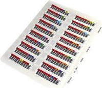Overland-Tandberg LTO-7 Barcode Labels (100 Labels für Datenkassetten; 20 Für Reinigungskassetten)