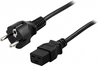 PowerWalker 91010018 power cable Black Power plug type F C19 coupler