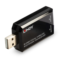Lindy 38331 audió/videó jeltovábbító AV adó-vevő Fekete