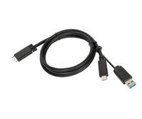 Targus ACC1135GLX kabel USB 1,8 m USB 3.2 Gen 1 (3.1 Gen 1) USB C Czarny