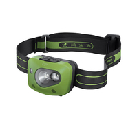 GP Lighting CH43 Verde Linterna con cinta para cabeza LED