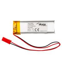 Akyga AKY0655 mobile phone spare part Battery Silver