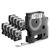 DYMO D1 etichette originali | 9 mm x 7 mm | stampa nera su bianco | etichette autoadesive per etichettatrice LabelManager | 10 pezzi