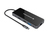 Conceptronic DONN15G Notebook-Dockingstation & Portreplikator Kabelgebunden USB 3.2 Gen 1 (3.1 Gen 1) Type-C Grau