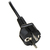 StarTech.com Cable de 2m de Alimentación para Portátiles, Enchufe UE a C5, 2,5A 250V, 18AWG, Cable de Repuesto para Cargador, Cable Hoja de Trébol Mickey Mouse, Cable para Europ...