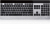 Rapoo E9270P Tastatur RF Wireless QWERTZ Deutsch Schwarz, Silber