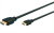 Tecline 39902703 HDMI-Kabel 3 m HDMI Typ A (Standard) HDMI Type C (Mini) Schwarz