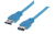 shiverpeaks 5 m USB 3.0 câble USB USB 3.2 Gen 1 (3.1 Gen 1) USB A Bleu