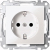 Merten MEG2300-0325 socket-outlet CEE 7/3 White