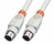 Lindy 8 Pin Mini DIN Cable 5 m parallelle kabel Grijs