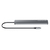 Manhattan USB-C dock/hub, poorten (7): USB-A (3×) en USB-C (4×), met Power Delivery (PD) 100 W - vereist een externe USB-C-lader (niet inbegrepen). USB-gevoed (geen externe voed...