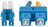 Intellinet Fiber Optic Patch Cable, OS2, LC/SC, 5m, Yellow, Duplex, Single-Mode, 9/125 µm, LSZH, Fibre, Lifetime Warranty, Polybag