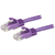 StarTech.com 1,5m CAT6-Kabel - lila - violett - CAT6-Patchkabel - Snagless RJ45 - ETL