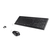 Hama Cortino keyboard Mouse included RF Wireless QWERTZ French Black