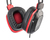 Subsonic SA5554 fejhallgató és headset Vezetékes Fejpánt Játék Fekete, Vörös