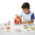 Play-Doh Kitchen Creations La Pizzeria, playset con 6 vasetti di pasta modellabile e 8 accessori