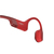 SHOKZ OPENRUN Headset Vezeték nélküli Nyakpánt Sport Bluetooth Vörös