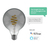 Hombli HBEB-0311 Smart Lighting Intelligentes Leuchtmittel WLAN Grau 5,5 W