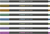 STABILO Pen 68 metallic filctoll Közepes Többszínű 8 db