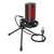 Savio wired gaming microphone with backlight tripod USB SONAR PRO Czarny, Czerwony Mikrofon do konsoli do gier