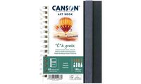 CANSON Carnet de croquis ART BOOK "C" à grain, A5 (5299251)