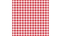 PAPSTAR Motiv-Servietten "Vichy Karo", 330 x 330 mm, rot (6482763)